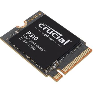 Crucial P310 2TB M.2 2230 NVMe SSD 7100/6000 MB/s 1M IOPS 440TBW 2M MTTF for MS Surface Pro Valve Steam Deck Asus Rog Ally Lenovo Legion Go MSI Claw