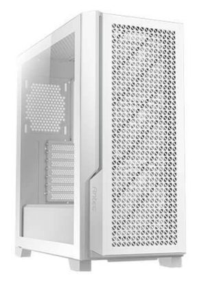 Antec P20C WHITE, P20C E-ATX Mid Tower Gaming Case, Tempered Glass, Drive Bays: 2×3.5"/2.5" + 2×2.5", Expansion Slot: 7, Fan Size: 120mm, Motherboard Support: E‑ATX/ATX/M‑ATX/ITX, White, 2 Year Warranty