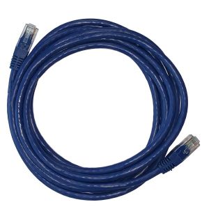 Shintaro Cat6 24 AWG Patch Lead Blue 2m - High Quality Ethernet Cable for Wired Networks