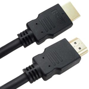 Shintaro HDMI V2.0 1m Cable - 4K Support for TVs & Computers, Durable Black Design