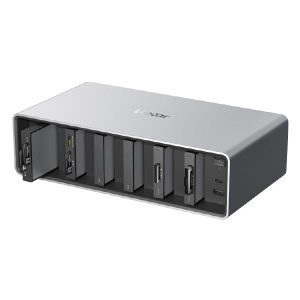 Lexar -LPWF800N-4A1NAU-Professional Workflow Docking Station, 6-bays, Thunderbolt 4, 3 Year Warranty