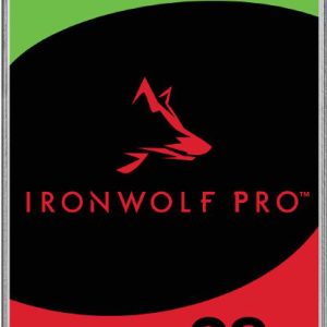 Seagate IronWolf Pro 28TB 3.5" Internal SATA3 NAS HDD, 7200 RPM, 5 Year Limited Warranty