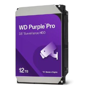 WD Purple HDD 3.5" Internal SATA 12TB 7200 RPM, 5 Year Warranty