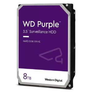 WD Purple WD85PURZ 8TB 5400RPM 256MB 3.5" Surveillance Internal Hard Drive, 3 Year Warranty - SOH Pricing Only