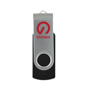 Shintaro 32GB USB 2.0 Rotating Pocket Disk - Fast, Portable, and Reliable Data Storage