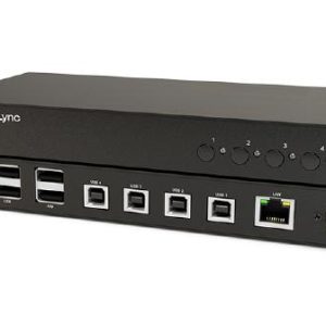 Matrox KMLync Keyboard and Mouse Switch, 4x USB 2.0, 2 YR WTY