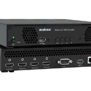Matrox Maevex 6152 Quad 4K HDMI Decoder, 4x 3840x2160@60Hz / 4x 4096x2160@60Hz, 4x HDMI, 1x RJ45, 1x USB 2.0 2 YR WTY