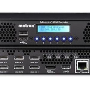 *EX-DEMO* Matrox Maevex 6150 Quad 4K AV-over-IP Encoder. Inspected by MMT technical team product is in as new condition, full warranty.