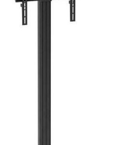 Atdec ADBS-1-4FBB Single Freestanding Floor Mount. Max Load: 50kg.  VESA up to 400x400. Black. 10 Year Warranty