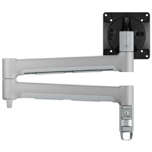 Atdec AWM-A71T 710mm Long Swing Monitor Arm, Adjustable Tilt and Pan, Silver