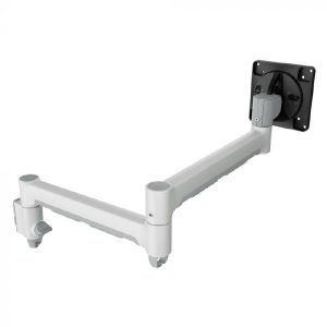 Atdec AWM-A71T 710mm Long Swing Monitor Arm, Adjustable Tilt and Pan, White