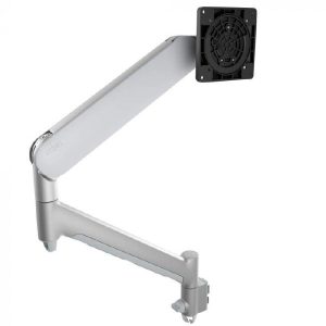 Atdec AWM-ADTC Dynamic Monitor Arm with Clamp / 8kg (17.6lb) Flat and Curved Screen, Silver