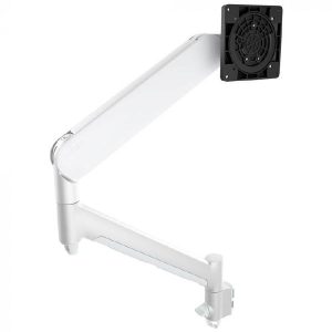 Atdec AWM-ADTC Dynamic Monitor Arm with Clamp / 8kg (17.6lb) Flat and Curved Screen, White