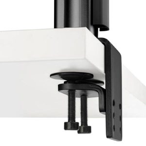 Atdec Heavy Duty F-Clamp Desk Fixing Black