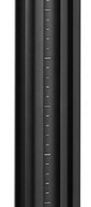 Atdec 400mm Medium Post With Guide Marks Black