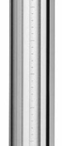 Atdec 400mm Medium Post With Guide Marks Silver