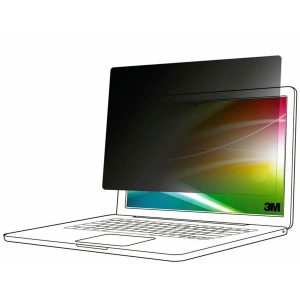 3M Bright Screen Privacy Filter 13",3:2, Dell Multi-line Laptop, Anti-glare, Blue Light Reduction, Matte-to-Gloss, COMPLY Flip Attach, Adhesive Strips