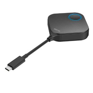 BenQ WDC10C InstaShow USB-C Plug & Play. One Button to Start Wireless Full HD Presentations (HDMI wireless streaming) 1 x sender