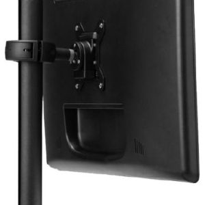 Atdec SD-DP-420 Short Donut Pole with One Display Head. Max load: 12kg. VESA up to 100x100. 10 Year Warranty