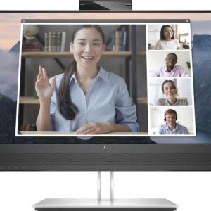 HP E24mv G4 -169L0AA- 23.8" FHD IPS / 1920 x 1080 / 16:9 / DP, HDMI, VGA, USB / VESA / Integrated Speakers / Webcam (Windows Hello Support) / 3 YR WTY