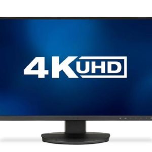 Sharp EA271U-BK 27" Business-class Widescreen Desktop Monitor, 4K UHD, 350-cd/m2 Brightness, 100x100 VESA, 3Yr Warranty