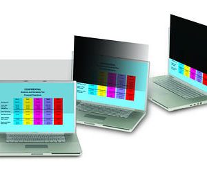 3M Edge To Edge Privacy Filter, 12.5", 16:9,  Widescreen Laptop, Anti-Glare, Blue Light Reduction, Touch Compatibility