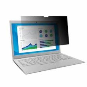 3M Privacy Filter 14", 16:9, Laptop, Anti-Glare, Blue Light Reduction, Matte-to-Gloss, COMPLY Flip Attach Set, Adhesive Strips ***SEAL OPENED***