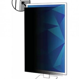 3M Privacy Filter for 21.5" Portrait Monitor with Adhesive Strips and Slide Mounts, 16:9