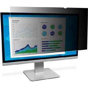 3M Privacy Filter 34", 21:9, Full Screen Monitor, Anti-glare, Blue Light Reduction, Matte-to-Gloss, Large Display Attachment