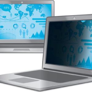 3M Touch Privacy Filter, 13.3", 16:9, Dell Latitude, Anti-Glare, Blue Light Reduction, Matte-to-Matte, COMPLY Flip Attach Set, Adhesive Strips