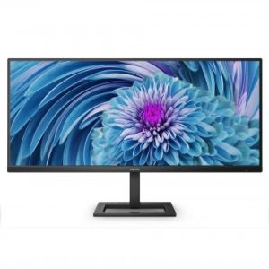 Philips 346E2LAE 34" 21:9, Ultrawide QHD 3440x1440 VA Home Monitor, 1ms, 100Hz, HDMI , DP, 65W USB-C/PD, FreeSync Multiview, Height,Tilt, 3YR Warranty