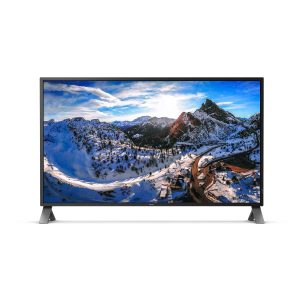 Philips 438P1 43" 16:9, 4K UHD 3840x2160 IPS Business Monitor, 5ms, 60Hz, VGA, 2xHDMI, 2xDP, USBHub, SPEAKERS, SmartUniformity, Tilt, 4YR Warranty