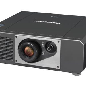 Panasonic PT-FRQ50 4K UHD DLP Laser Projector. 3840x2160 Resolution, 5200 Lumens, 20,000:1 Contrast, Manual Lens Included, 5 Year Warranty, Black