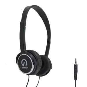Shintaro Kids Stereo Headphones with Safety Volume Limit, Adjustable Headband, and 1m Cable for Safe Listening on MP3 Players, Tablets & Mobile Phones