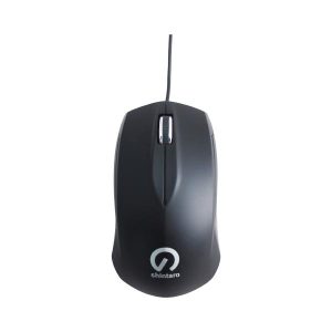 Shintaro 3 Button Optical Mouse with USB 2.0 & PS/2 Adapter - Ergonomic Design for Precision on Any Surface