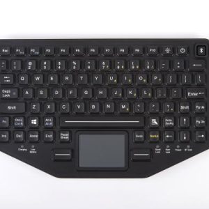 iKey BT-870-TP-SLIM Rugged Dual Connectivity Keyboard with Touchpad (USB / Bluetooth / VESA Mount)