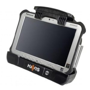 Havis Vehicle Docking Station For Panasonic TOUGHBOOK FZ-G2 Tablet With Advanced Port Replication & Dual Pass-Thru Antenna Conn's Std&Slim CG compat