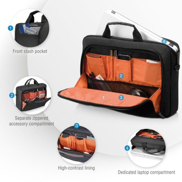 Everki Advance Laptop Bag Briefcase up to 14.1-Inch - Image 3