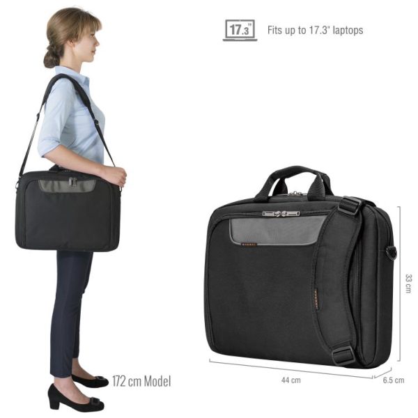 Everki Advance Laptop Bag Briefcase up to 17.3-Inch - Image 2