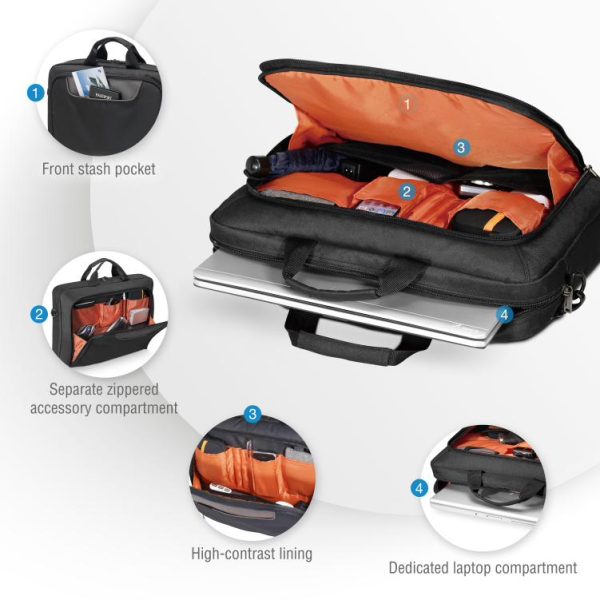 Everki Advance Laptop Bag Briefcase up to 17.3-Inch - Image 3