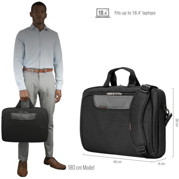 Everki Advance Laptop Bag Briefcase up to 18.4-Inch - Image 2
