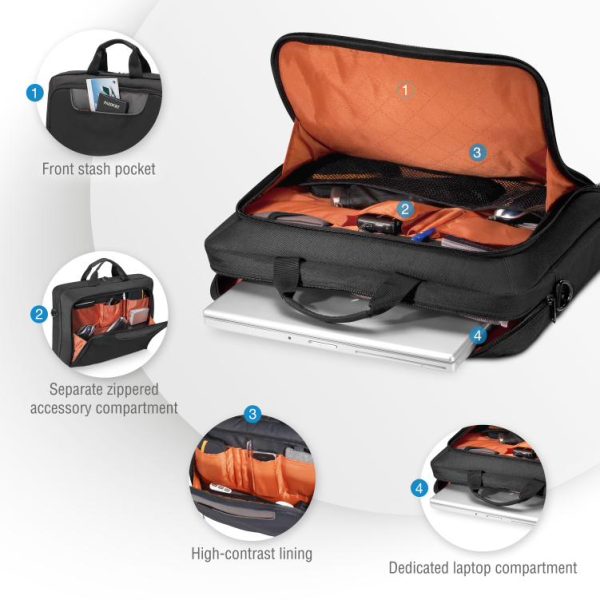 Everki Advance Laptop Bag Briefcase up to 18.4-Inch - Image 3