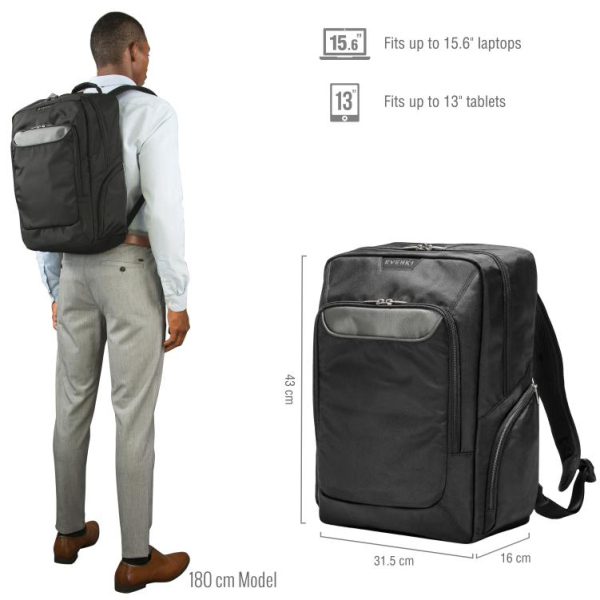 Everki Advance Laptop Backpack up to 15.6-Inch - Image 2