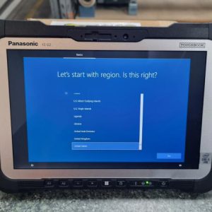 Panasonic Toughbook G2  Mk1 Windows Working but BIOS-LOCKED-no access to BIOS changes. Intel i5, 16GB, 512GB SSD. 4G - **NQR** 6MO Wty (Box Opened)