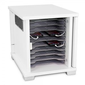 LapCabby Lyte 20 Single Door |  20-Devices screen size smartphones, mobile phones and handheld USB devices up to 7" - Horizontal