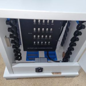 LapCabby Lyte 20 Single Door |  20-Devices USB devices up to 7" - Slightly bent Base with no other other cosmetic issues.  New - full warranty