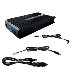 Lind PA1580-1801 DC/DC Power Adapter - Car Charger for Panasonic Toughbook,120W, 12 - 32V, include Cig input & Bare wire