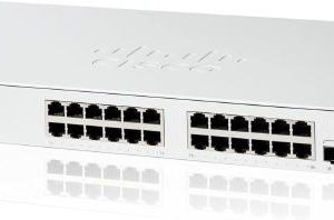 Cisco Catalyst 1200, 24-Port Managed Switch with 24 Gigabit Ethernet and 4 SFP Ports