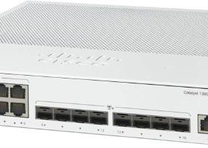 Cisco Catalyst 1300, 16-Port Managed Switch with 8 (10G) Copper, 8 (10G) SFP+ and 1 Gigabit Ethernet Management Port