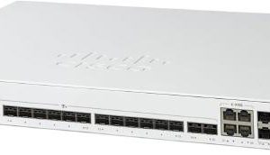 Cisco Catalyst 1300, 24-Port Managed Switch with 20 Gigabit SFP+, 4 (10G) Copper/ SFP+ Combo and 1 Gigabit Ethernet Management Port